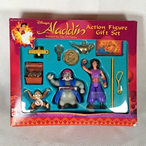 Set regalo action figure Disney Aladdin vintage 11 pezzi Mattel 65389-93 nuovo sigillato - Foto 1 di 7