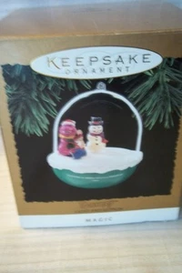 1994 Hallmark Magic Keepsake Christmas Ornament Light & Motion Barney Dino - Picture 1 of 1