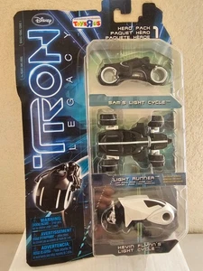Disney Tron Legacy Hero Pack Sam's Light Cycle / Light Runner / Kevin Flynns A14 - Picture 1 of 1