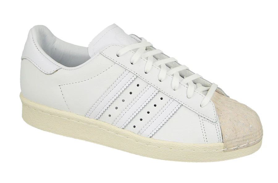 Size 7.5 - Adidas Superstar 80s Cloud White W
