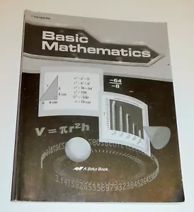 A Beka Basic Math Test/Quiz Key - Imagen 1 de 1