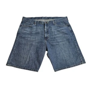 Wrangler Denim Shorts Relaxed Fit Blue Jean Shorts Men's Size 42 - Picture 1 of 16