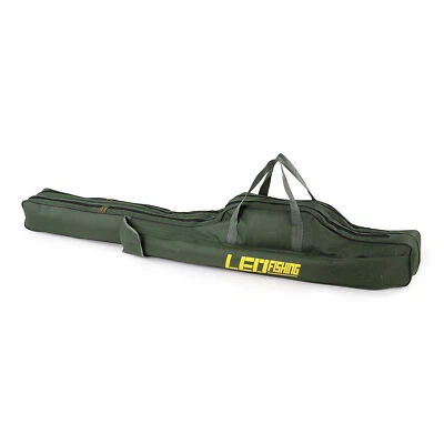 Bolsas de equipo de pesca plegables de 150 cm paquete con cremallera bolsa de almacenamiento de aparejos soporte Z9B1 Foto 1 de 4