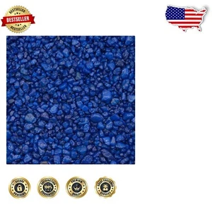 25lb Spectrastone Blue Gravel for Freshwater Aquariums - Safe & pH Neutral - Picture 1 of 2