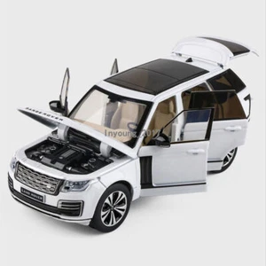 1/32 Scale Land Rover Range Rover Model Car Diecast Alloy Zinc Toy Vehicle White - Picture 1 of 15