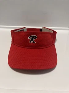 Richardson Pro 740 Size Small Red Visor Adjustable Summer Baseball Golf  - Picture 1 of 6