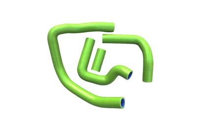 ✅PARA Kawasaki Ninja ZX10R 2004-2005 Silicona Radiador Refrigerante Manguera Verde Claro H Foto 1 de 3