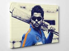 Virat Kohli Practice Match LARGE WALL ART giclee print Cricketer Canvas