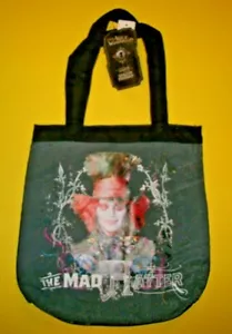 CLAIRE'S DISNEY ALICE IN WONDERLAND TOTE BAG The Mad Hatter RARE !! NEW - Foto 1 di 4