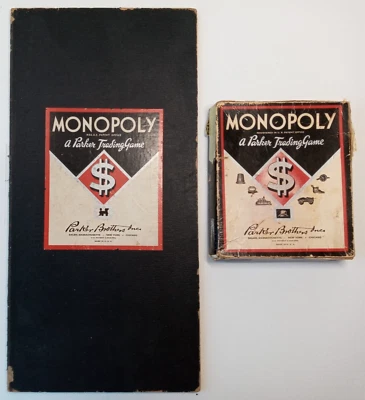 Vintage 1946 Diamond $ Monopoly Game - Rare Board     G110   #158 - Image 1 of 4
