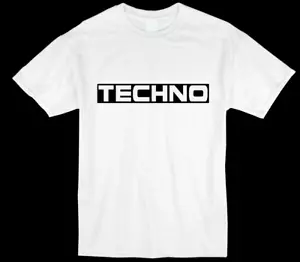 Camiseta Blanca TECHNO Música Electrónica Rave EDM - Imagen 1 de 21