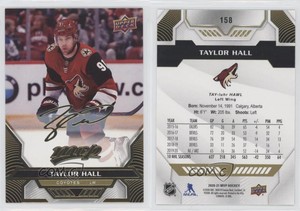 2020-21 Upper Deck MVP Gold Script Taylor Hall #158