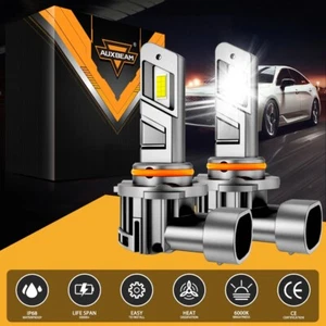 AUXBEAM 70W 9005 HB3 LED Headlight Bulbs High Low Beam Super Bright White Lamps - Picture 1 of 12