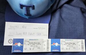Josh Jung MLB Debut Ticket* HomeRun Debut ☆