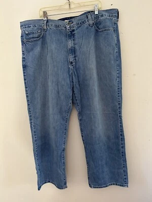 LL Bean Mens Jeans Blue  Straight Leg Natural Fit Denim Cotton 44x29 - Image 1 of 4