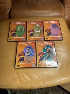 The Essential Character Modeling & Animation Series Grimes 5 DVD Set  - Picture 1 of 12