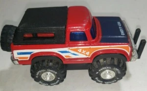 Vintage ARCO Red Chevy 4X4 Blazer scale 1/43 Friction Toy 1980s Working - Picture 1 of 7