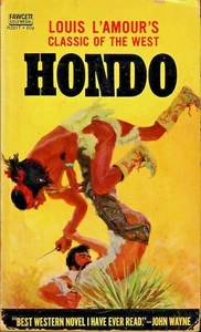 [VINTAGE] HONDO Louis L'Amour 1953 Fawcett R2317 Good/Very Good - Picture 1 of 1