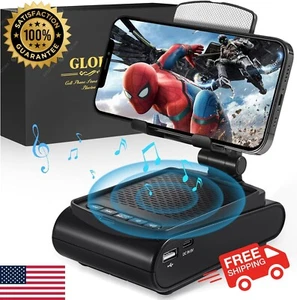 Gifts for Men, Cell Phone Stand with Wireless Bluetooth Speaker, Holiday Gifts - Picture 1 of 7