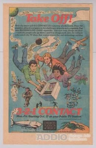 3-2-1 Contact 1984 TV show PRINT AD vintage advertisement page PBS CTW '80s - Picture 1 of 1