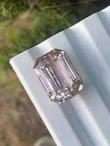 40.30 Carat Natural Cut kunzite emerald shaped loose gemstone from Afghanistan - Picture 1 of 7