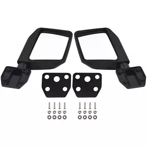 Half Door Rear View Mirrors For Jeep Wrangler JK 2007-2018 NEW - Picture 1 of 7
