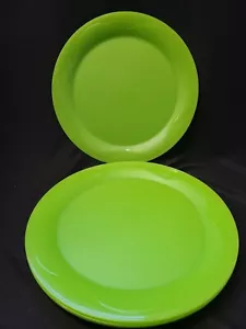 Tupperware Open House Teller Set grün oder rot 11 Zoll oder 8 Zoll Dessert #4718A & #4717A - Bild 1 von 12
