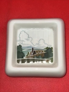 Aschenbecher Estee Lauder Alliage Country Winter Porcelain Collection - Bild 1 von 3