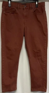 GAP Soft Wear Slim Jeans Men’s Size 34X32 Rust. 8403 - Picture 1 of 4