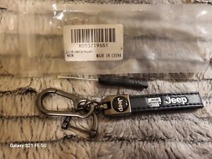 Jeep Wrist Strap Key Chain With Logo. Key Chain, Clip And Wrist Strap.