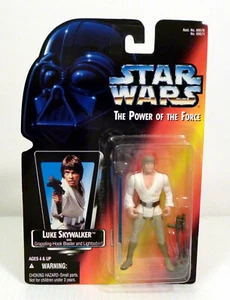 KENNER STAR WARS PODER DE LA FUERZA LUKE SKYWALKER GANCHO BLÁSTER COMO NUEVO - Imagen 1 de 7