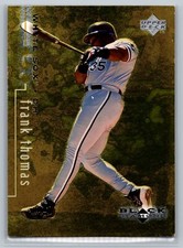 1999 Upper Deck Black Diamond #20 Frank Thomas 588/1500 Triple NrMt-Mint