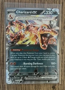 Charizard ex 125/197 Sv03: Obsidian Flames Holo - Bild 1 von 3