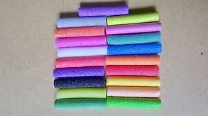 25 X 3MM DIA.PLASTAZOTE FOAM BOOBY EYES/TUBES FOR FLY TYING - CHOICE OF COLOURS