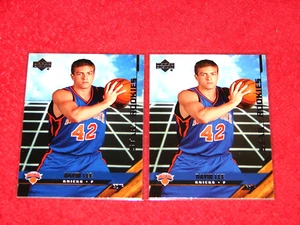 David Lee Knicks 2005-06 Upper Deck RC #218 LOT OF 2 (K1) - Bild 1 von 1