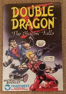 Double Dragon V The Shadow Falls - Super Nintendo SNES - Instruction Manual Only - Picture 1 of 11