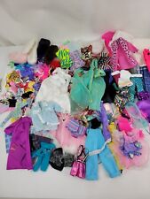 Large Lot of Barbie Clothes & Accessories Dresses Skirts Pants Tops Jackets Shoe