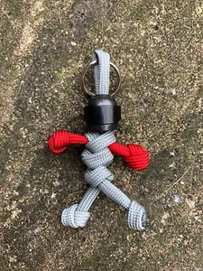 Biker Buddy Racer Buddy Audi Handmade Paracord Keyring Keychain BUY 3 GET 1 FREE - Picture 1 of 3