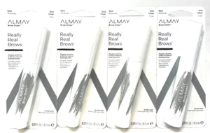 (4) Almay Really Real Brows Brow Styler 0.29 fl oz Each Sealed 040 - Clear - Picture 1 of 3