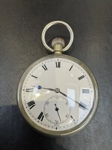 WW1 Military Issued Electa Dennison Pocket Watch - Picture 1 of 12