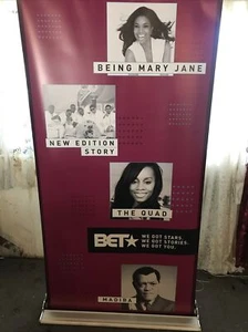 BET Soul Train Awards 36” x 72” vinyl poster Aluminum stand, NO case - Picture 1 of 7