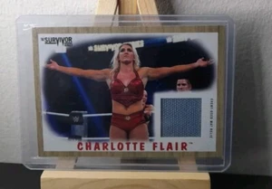 2017 Charlotte Flair Topps Heritage WWE Survivor Series 2016 Mat Relic /199 - Bild 1 von 1