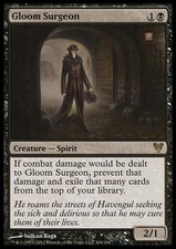 Gloom Surgeon x1 1x Avacyn Restored NM MTG