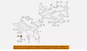 for BMW OEM 97-20 1 Series M Console Center Console-Rear Panel Plug 61349316116 - Picture 1 of 1