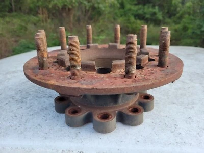 Ford Super Duty F450 F-450 2005-2016 freno cubo delantero rotor espaciador adaptador 10 orejetas Foto 1 de 4