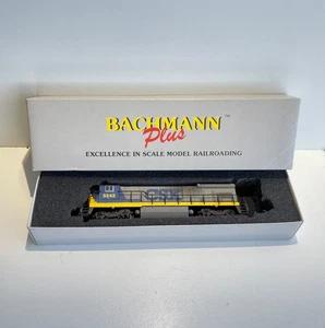 Bachmann Plus #11116 HO Scale CSX #5542 GE B30-7 Locomotive Weathered Runs Boxed - Picture 1 of 13