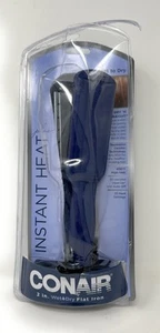 Conair 2" Wet & Dry Hair Flat Iron Tourmaline Ceramic Straightener-NEW/OPEN BOX! - Picture 1 of 5