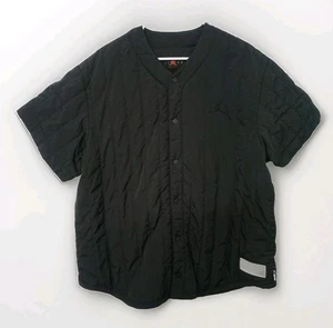 Air Jordan Flight Heritage Baseball Top Mens XL Black Puffer FN4601-045 #23 - Picture 1 of 6