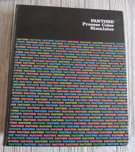 Vintage Pantone Process Color Simulator 3 Ringbuch Buch 1982 ***LESEN*** - Bild 1 von 13