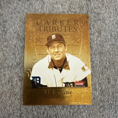 2004 Fleer Tradition #10CT Al Kaline Career Tributes #/1974 - Image 1 of 4